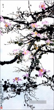  kunst - Xu Beihong florale Zweige Kunst Chinesische